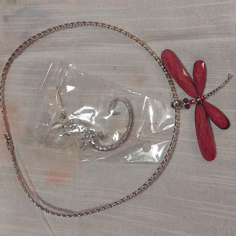 NWOT Necklace & Earring set